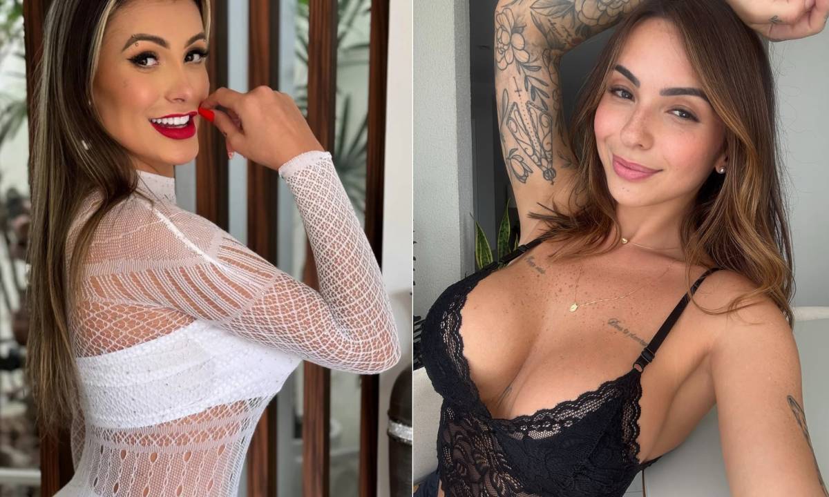Andressa Urach e Karol Rosalin estão entre os maiores faturamentos da Privacy com seus conteúdos adultos