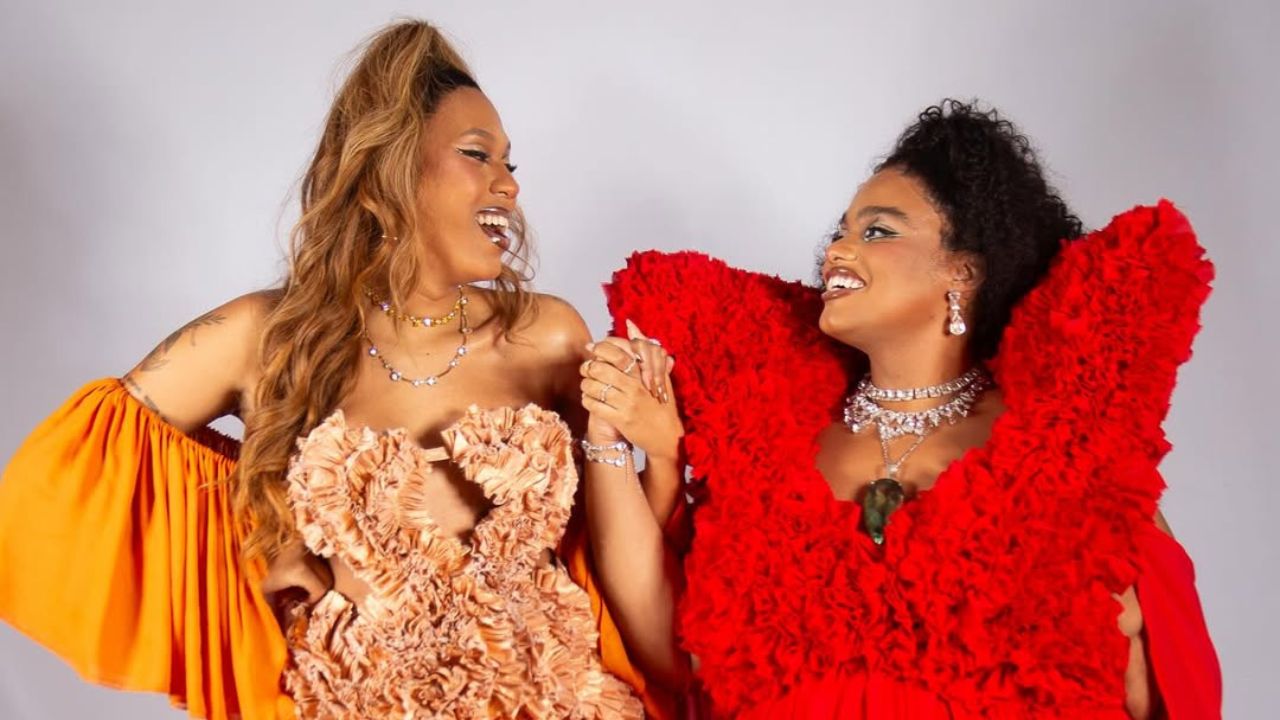 Gio Heliodoro e Bielo Pereira são ativistas na causa Afrotransfeminista.