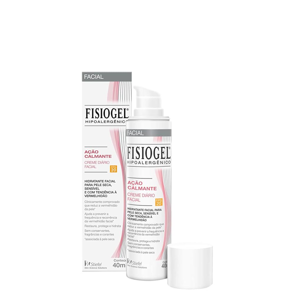 Imagem mostra hidratante facial, Fisiogel, ideal para o inverno.