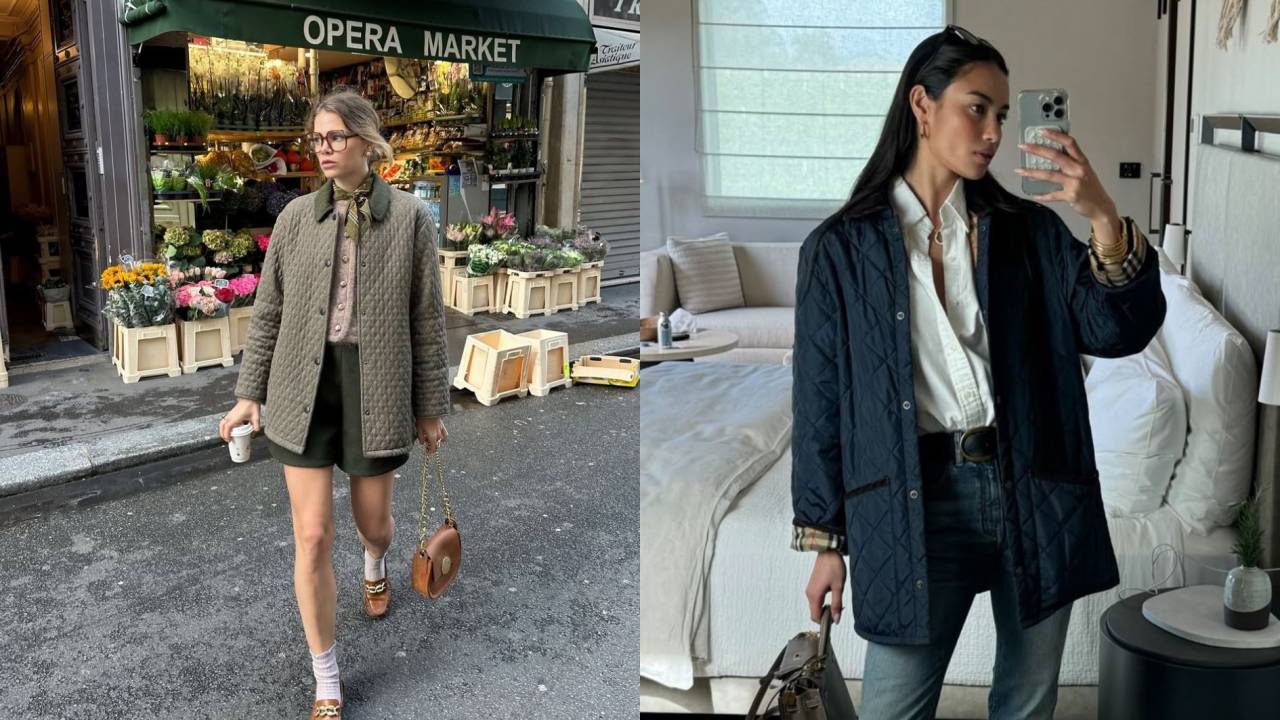 Jaqueta matessalê é tendência para os looks de inverno de 2025