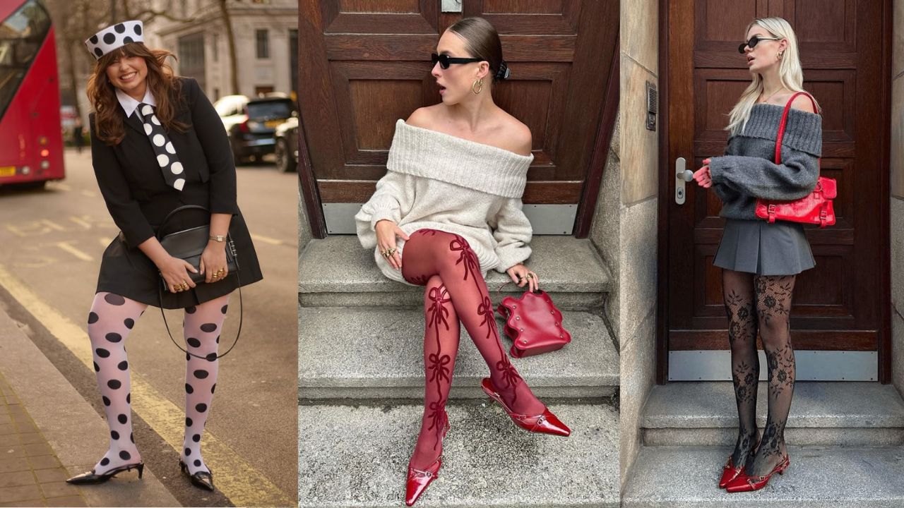 aprenda a fazer looks estilosos com meia-calça