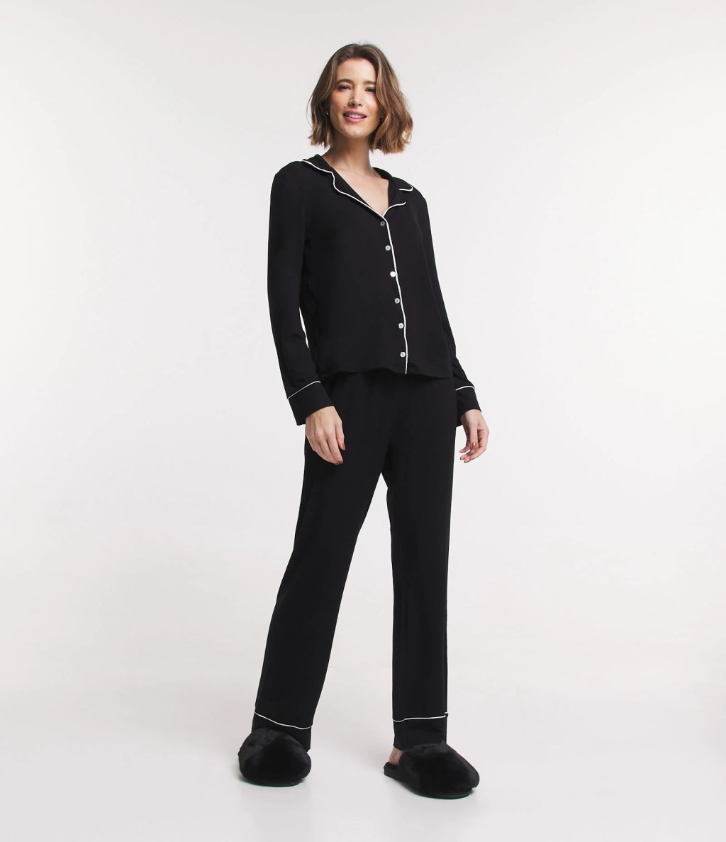 Pijama americano preto