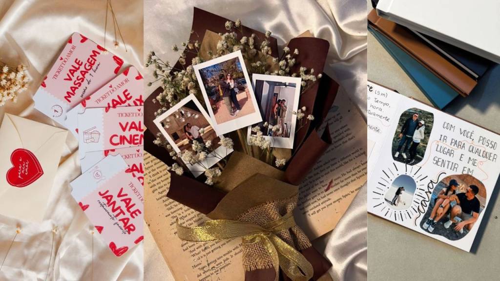 7 ideias de presentes DIY criativos e baratinhos para o Dia dos Namorados