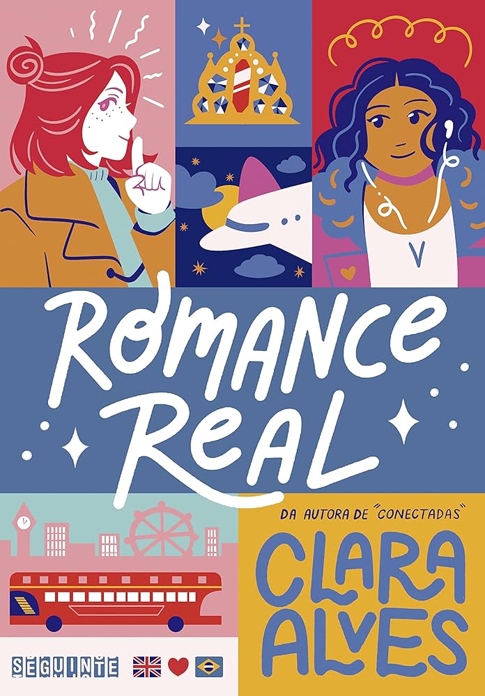 Imagem da capa do livro sáfico "Romance Real"
