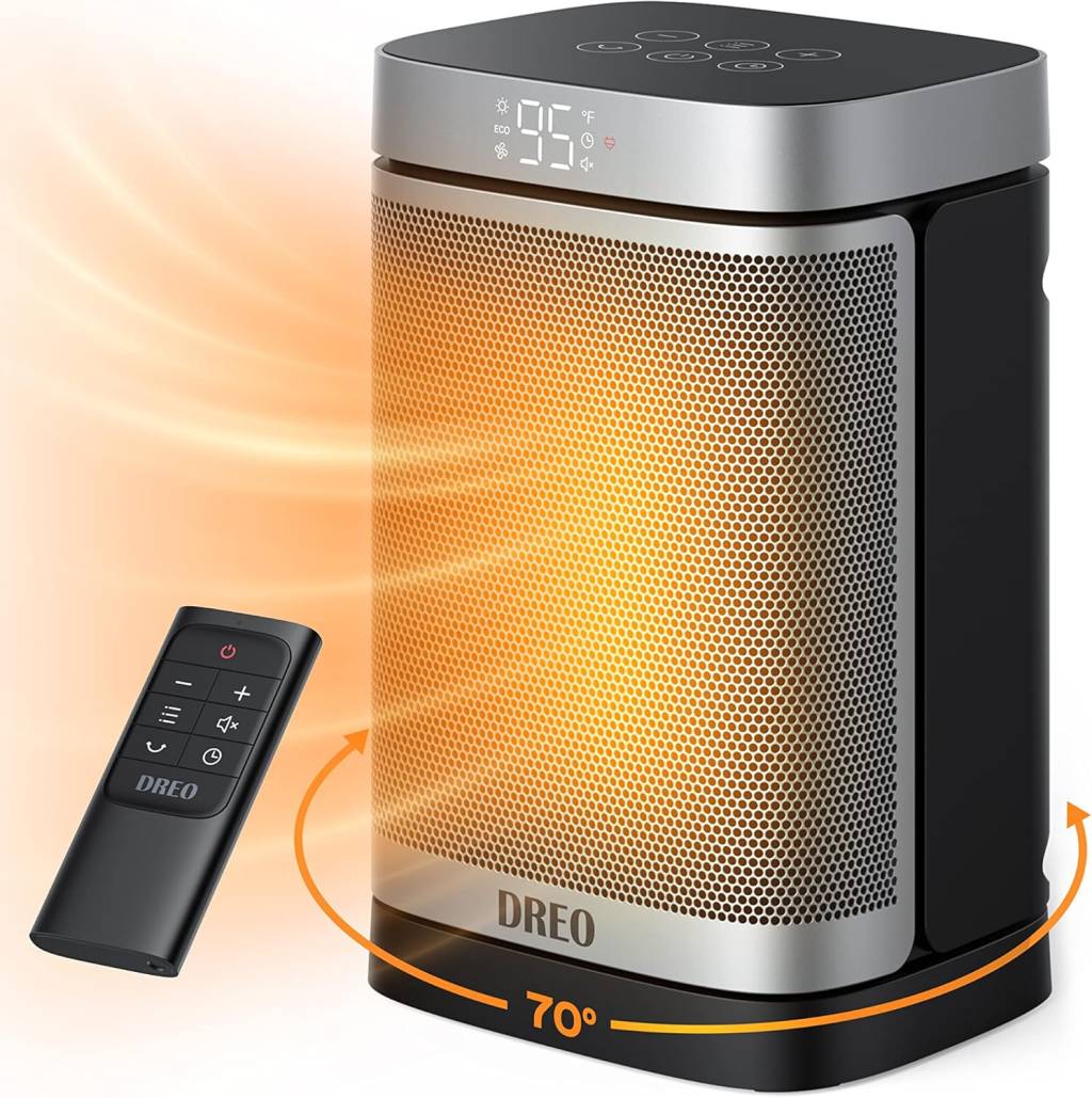 Aquecedor com Timer da DREO.