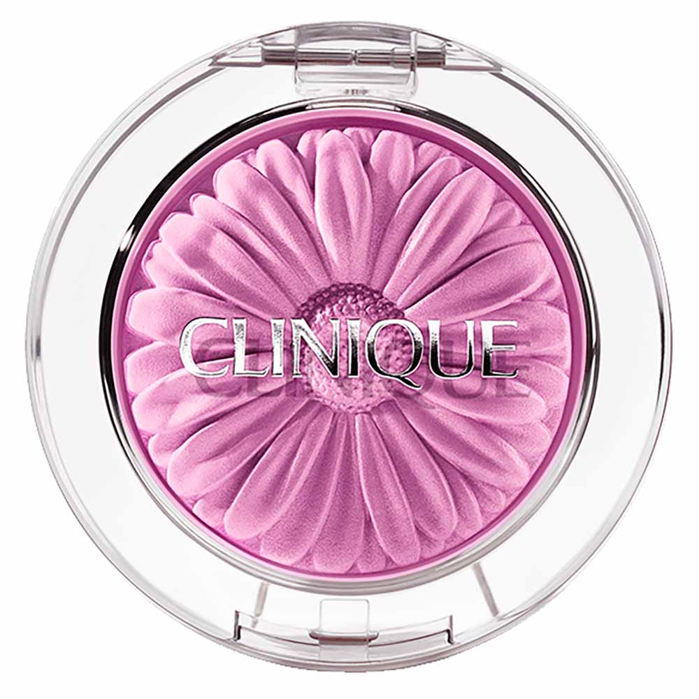 Imagem mostra blush lilás da Clinique.