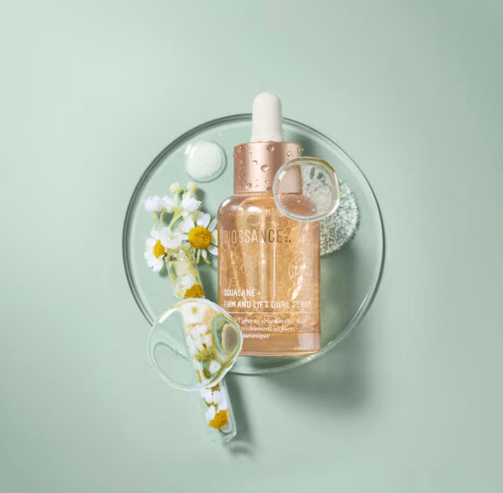 Squalane + Firm and Lift Dual Serum, de Biossance