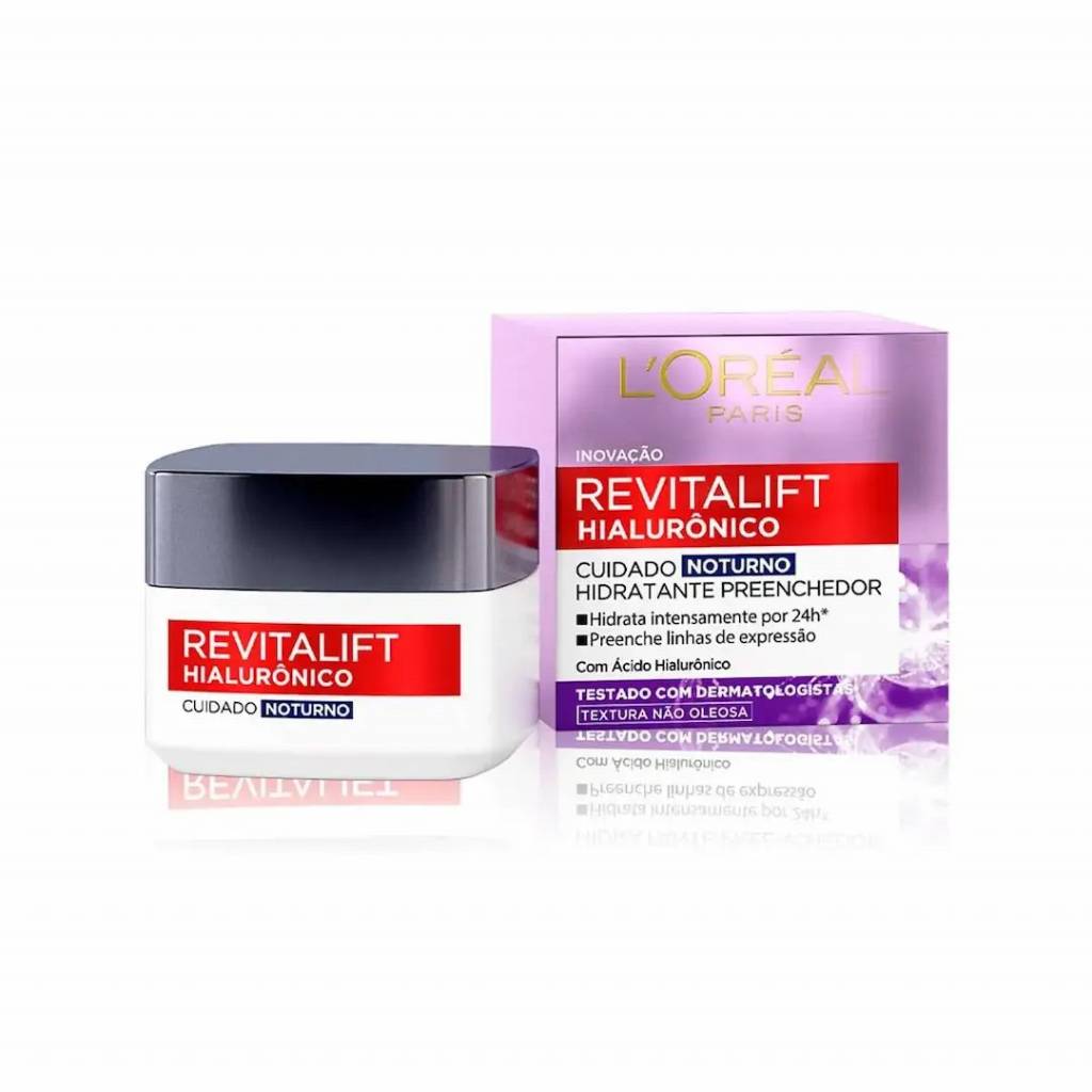 anti-idade-loreal Embalagem de creme anti-idade da L'Oréal Paris