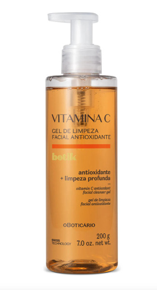 gel de limpeza com vit c
