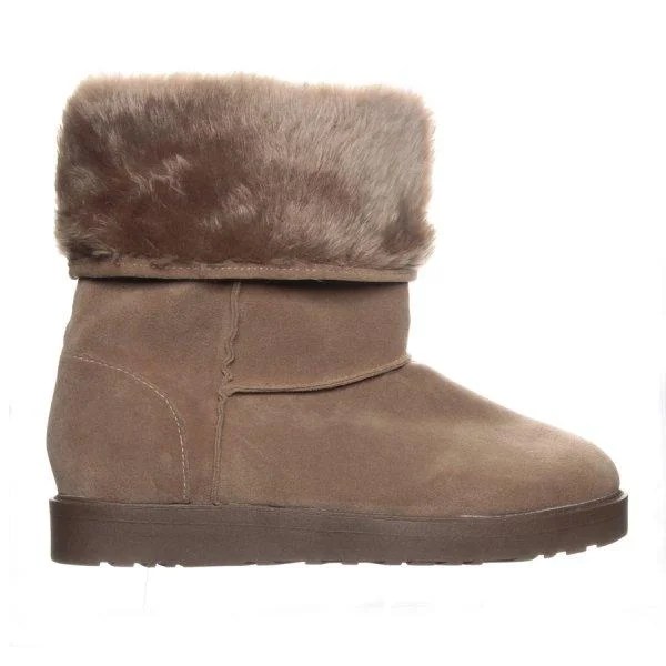 Bota marrom forrada