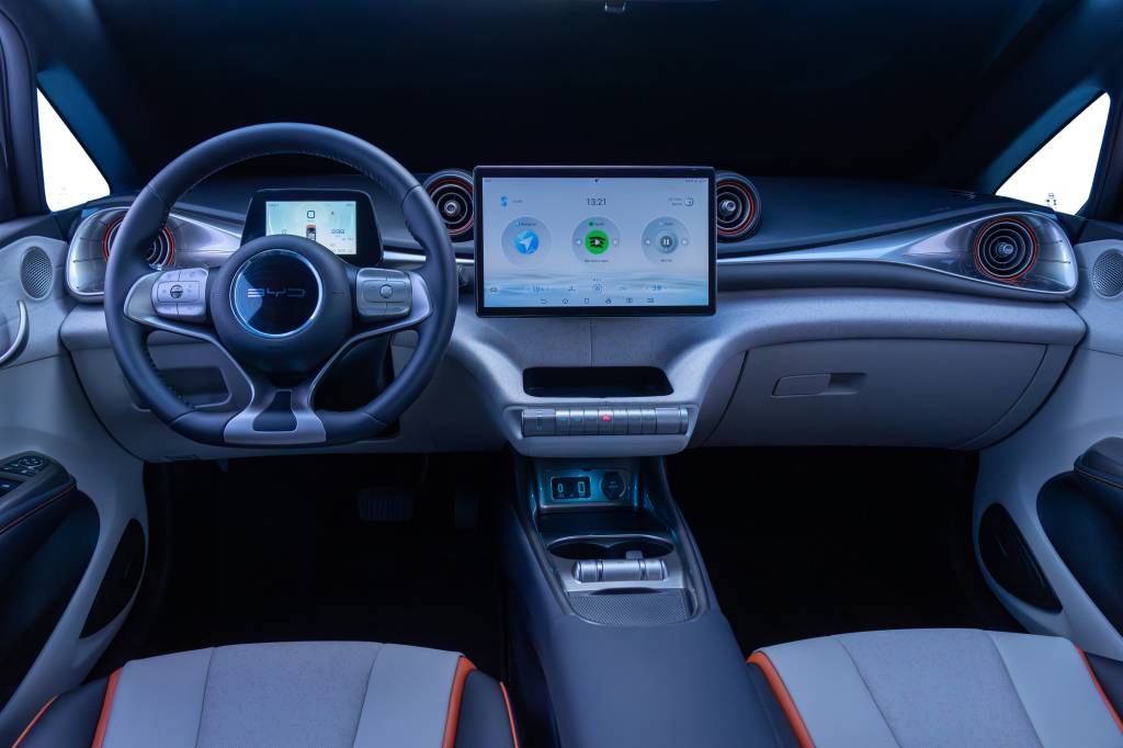 byd-dolphin-painel Test Drive BYD Dolphin EV