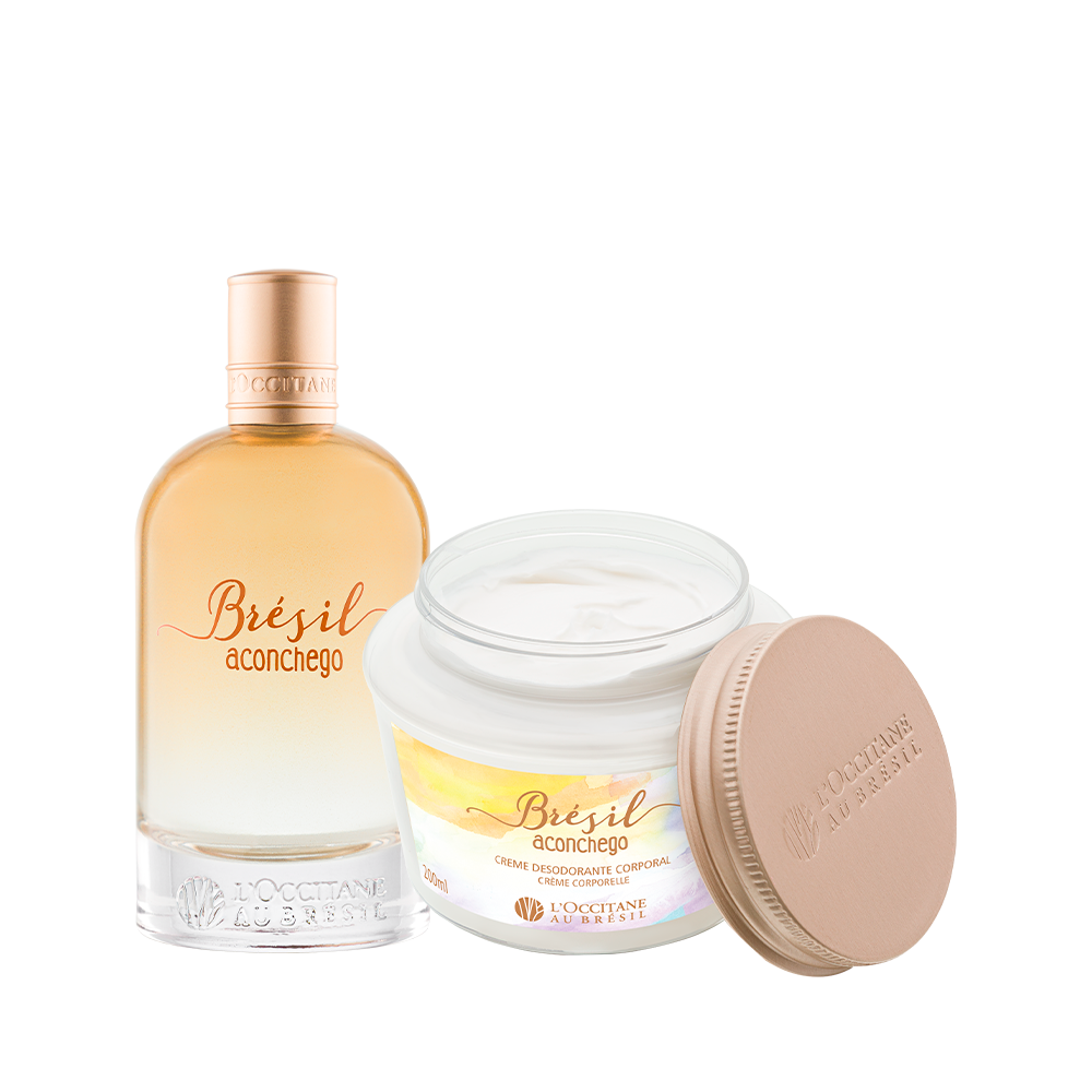 Combo Fragrância e Hidratante Corporal Brésil Aconchego Loccitane