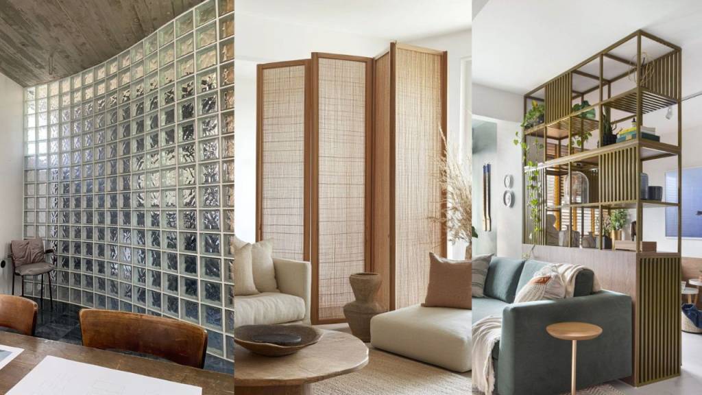8 formas criativas de dividir ambientes sem usar paredes