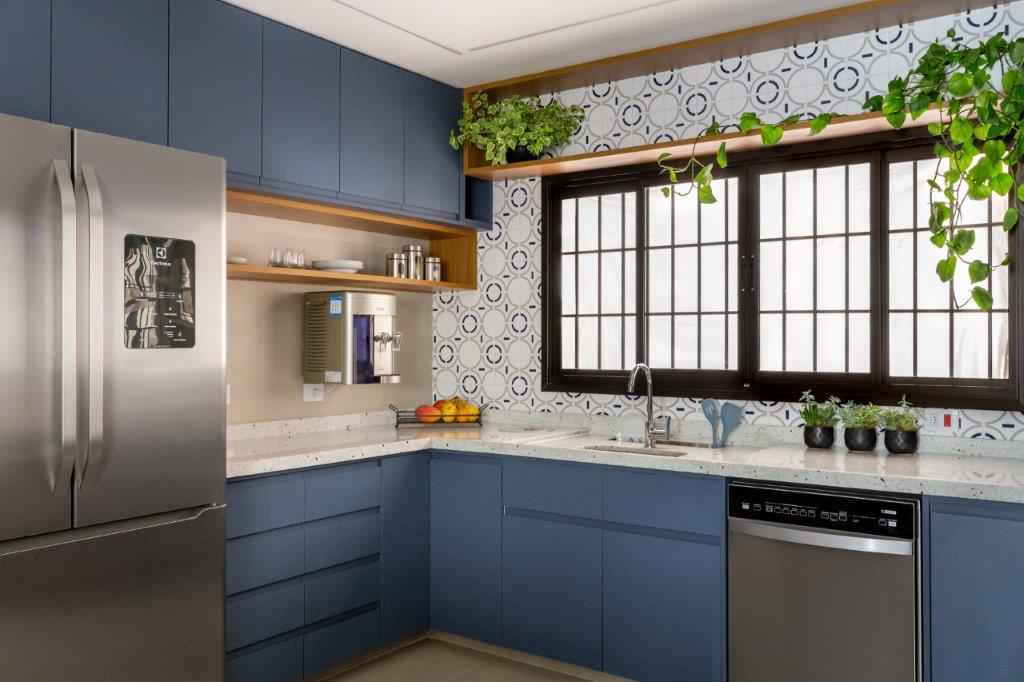 cozinha-azulejo Como renovar a cozinha com dicas baratas