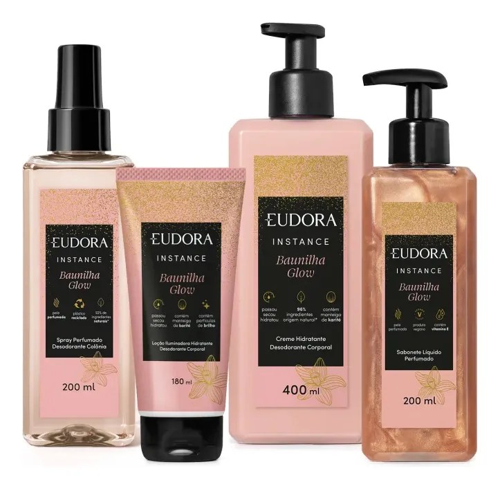 udora Kit Completo Instance Baunilha Glow