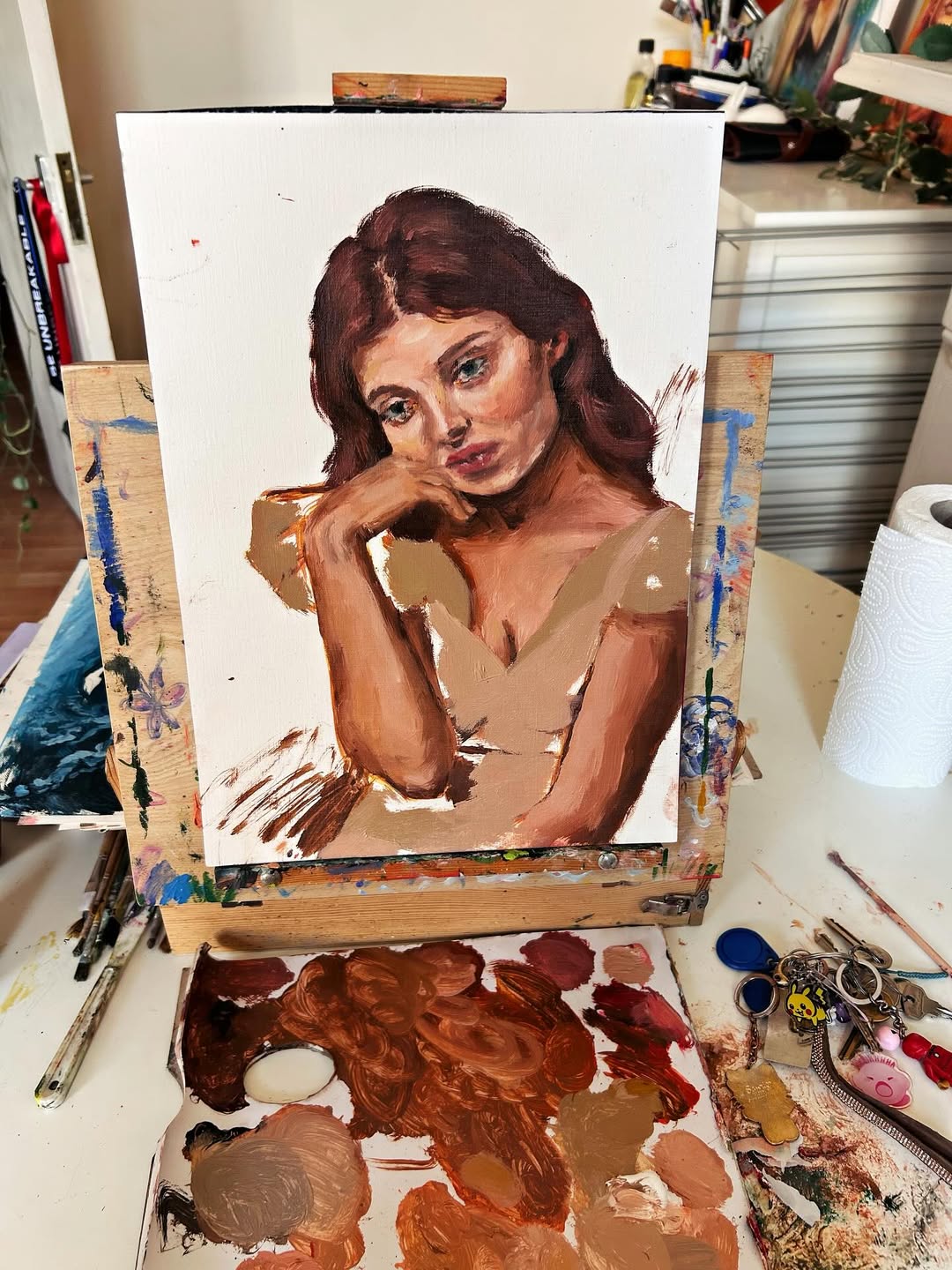Pintura ajuda a acalmar a mente