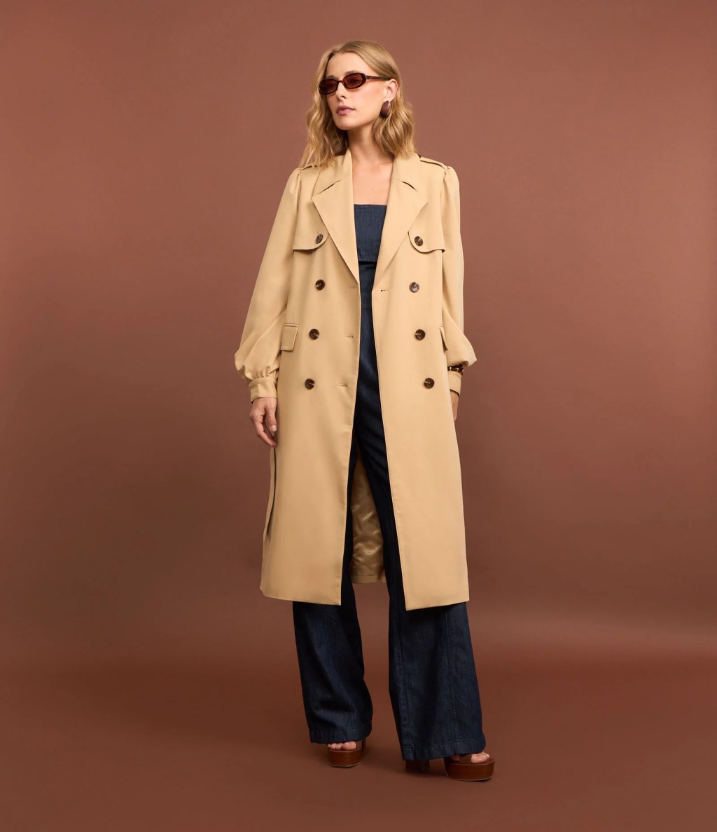 Trench coat bege