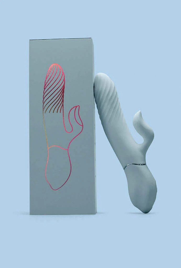 Imagem de vibrador sugador língua.