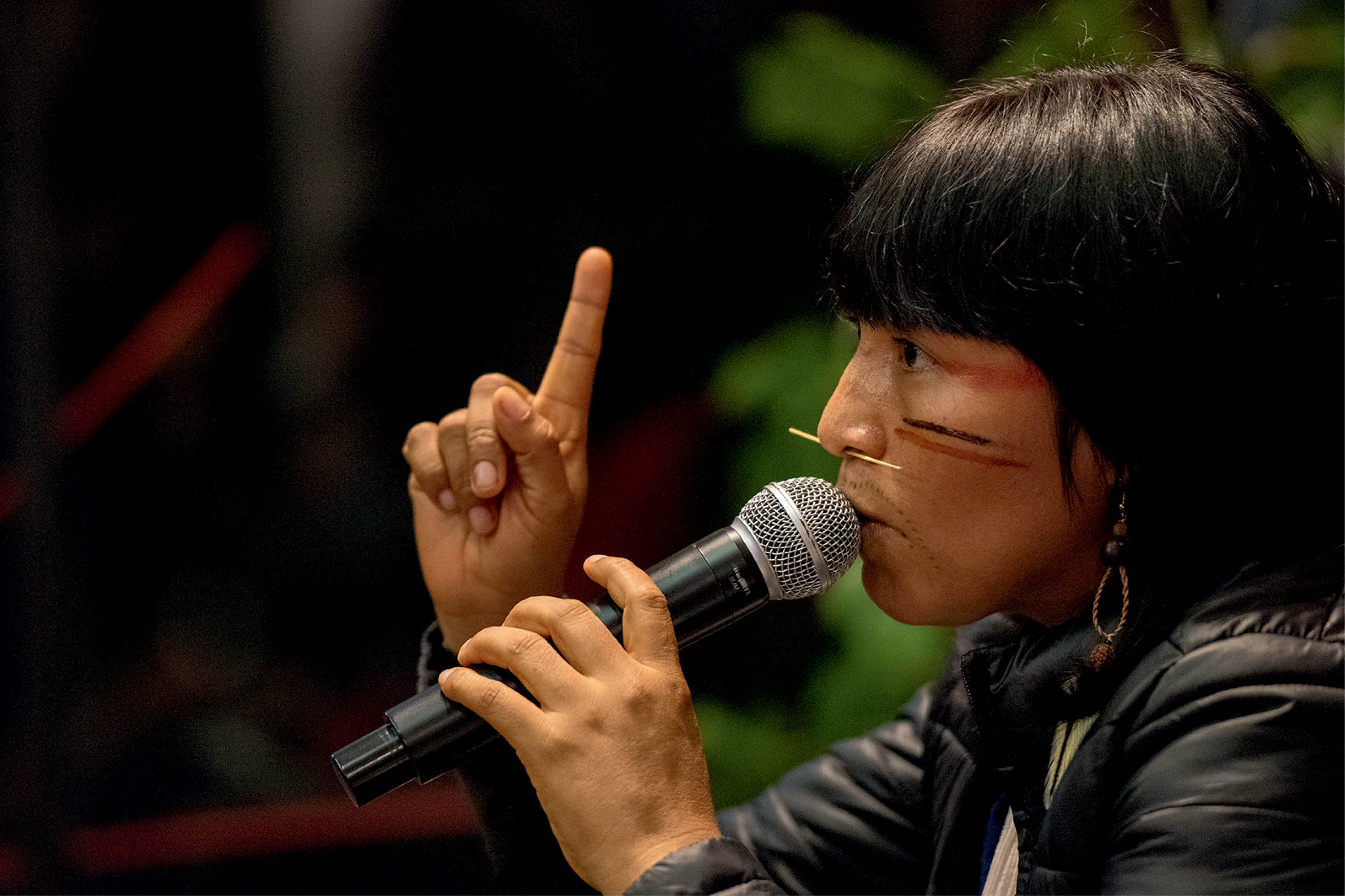 Imagem de mulher indígena, Ehuana Yanomami.