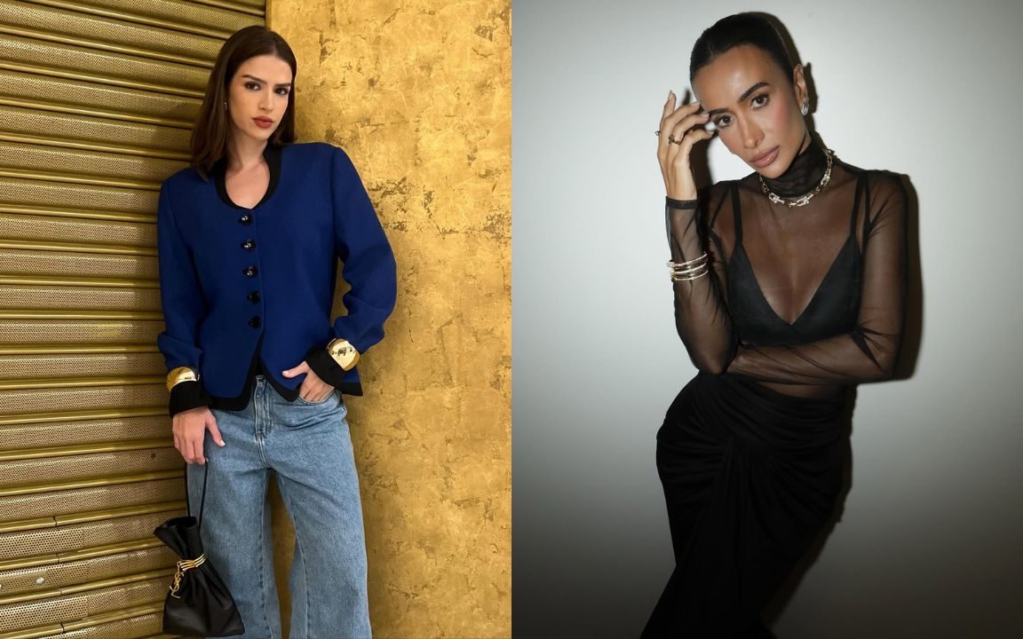 Looks estilosos das influenciadoras com acessórios
