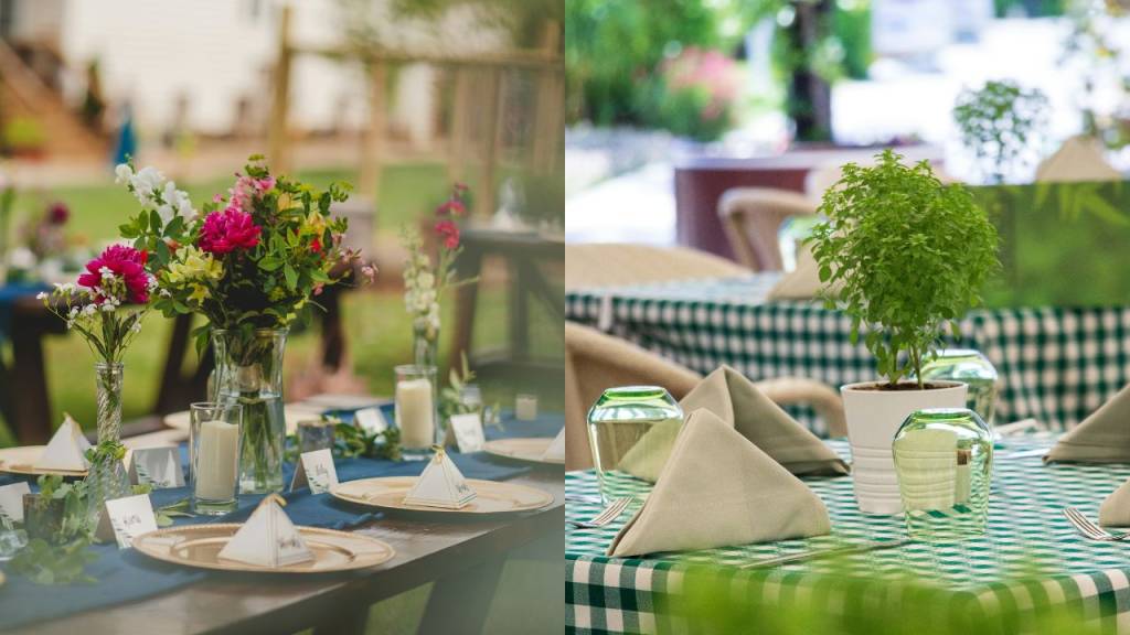 Mesa posta: 10 ideias usando apenas itens que você já tem