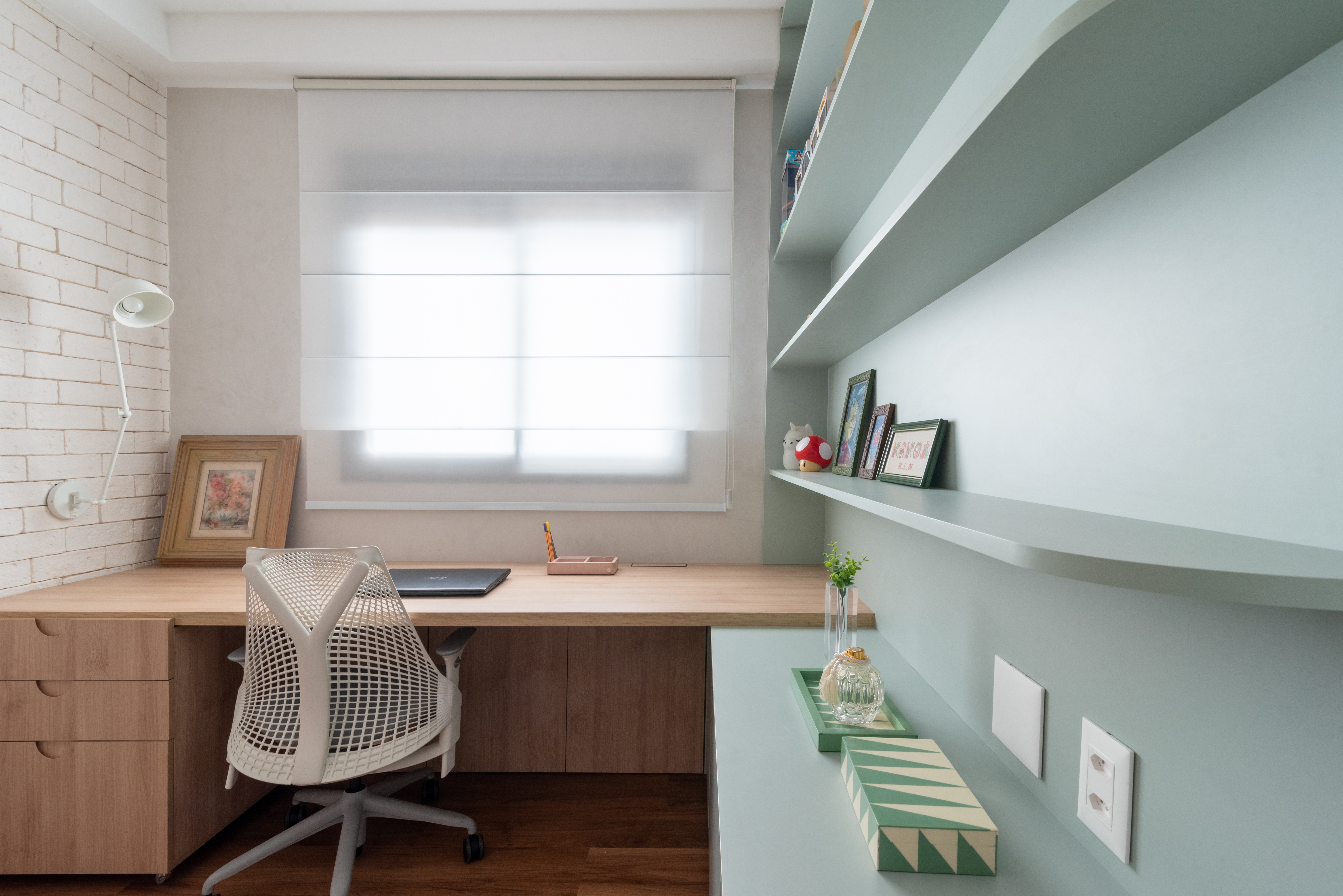 Decoração de escritórios verdes