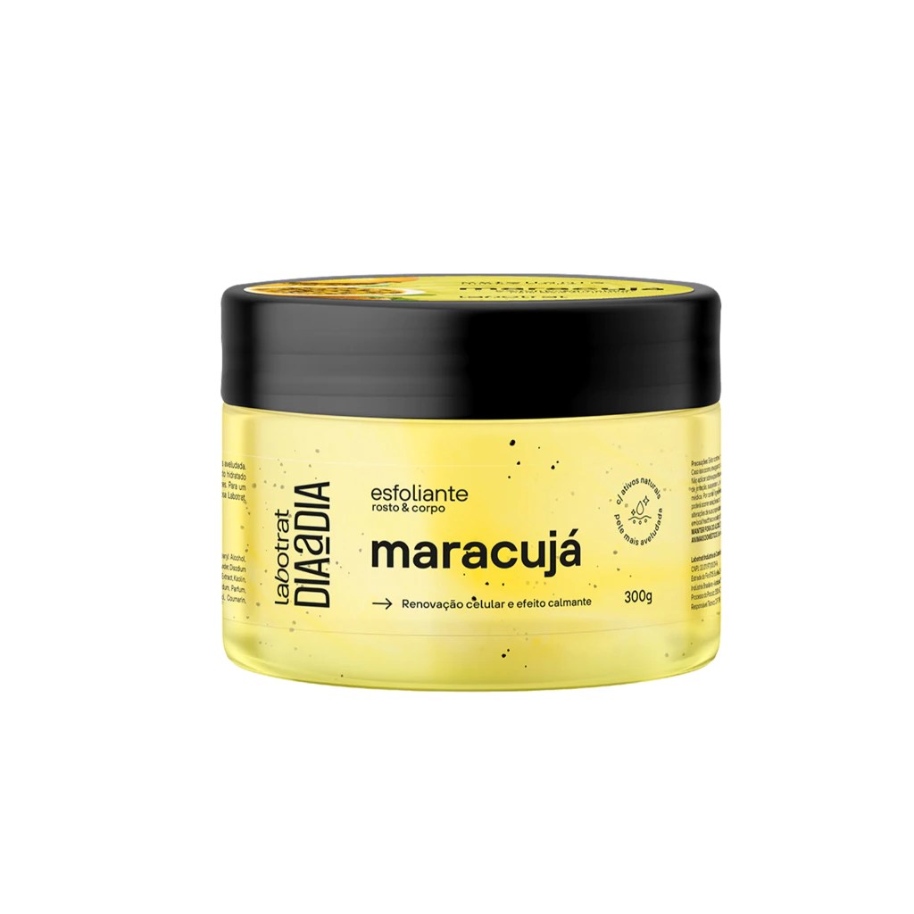 Imagem de esfoliante de maracujá baratinho, de Labrotat.