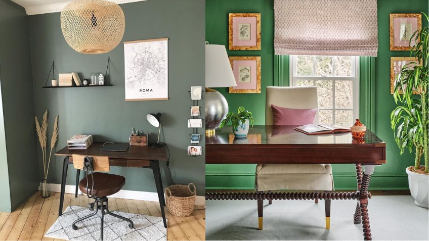 Escritórios verdes são tendência: como inserir a cor no seu home office