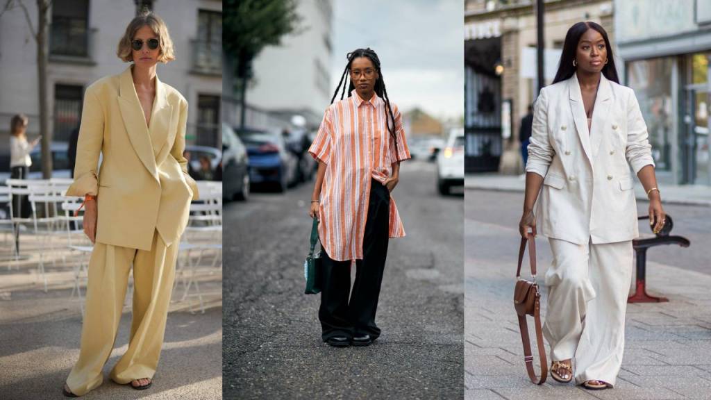 5 inspirações de looks oversized para trabalhar com elegância