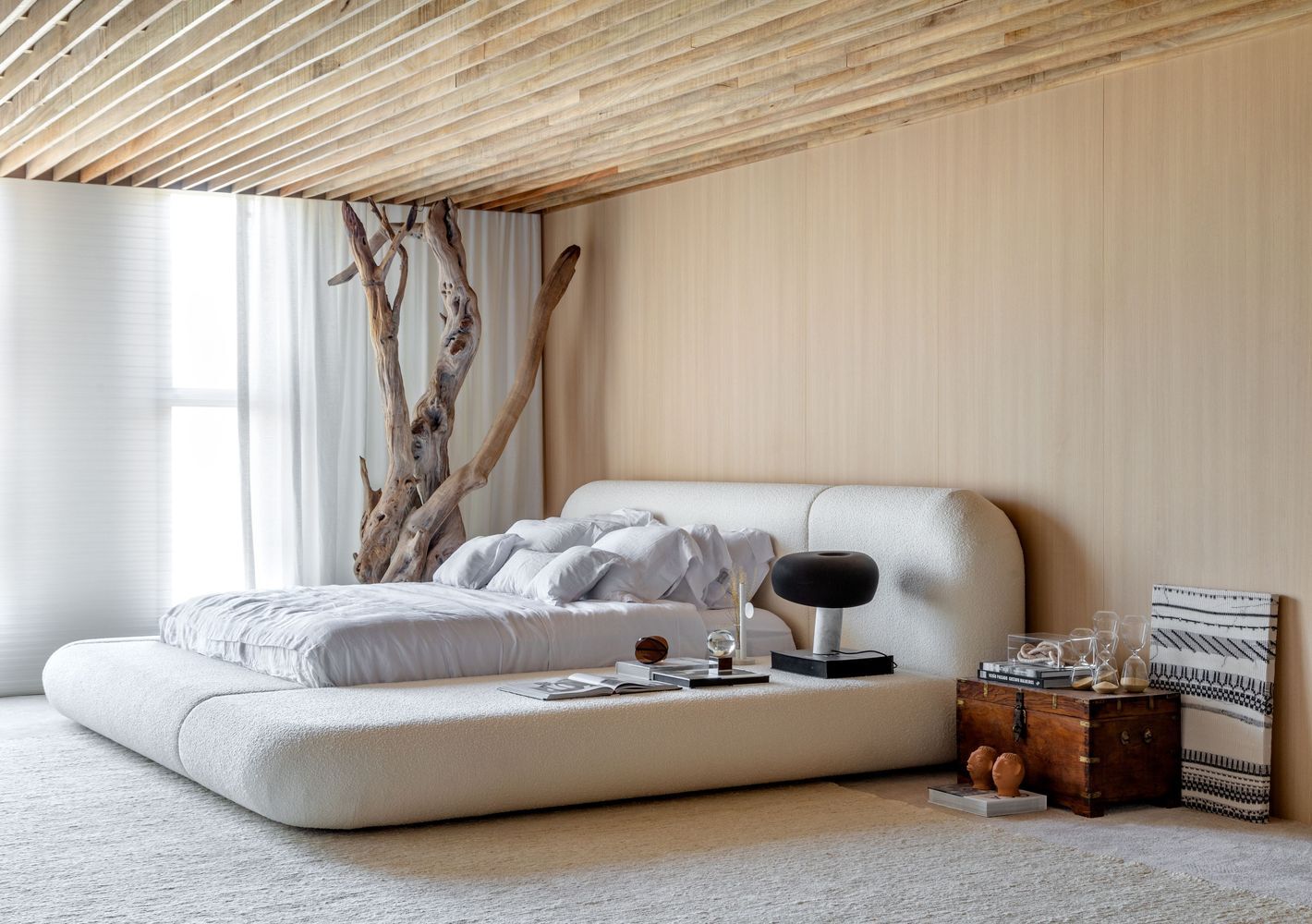 Decoração de quarto no estilo japonês