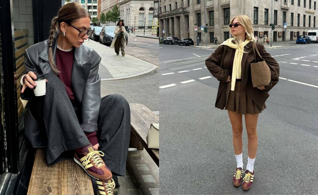 Tênis marrom é tendência! 5 inspirações de looks com o sapato da vez