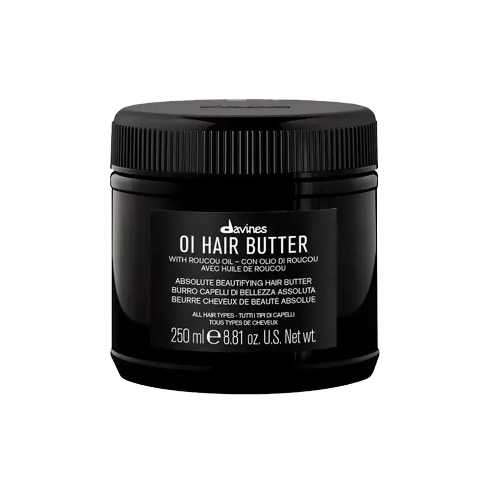 A máscara Davines OI Hair Butter 250 ml é um tratamento nutritivo intensivo para todos os tipos de cabelo, especialmente secos ou desidratados.
