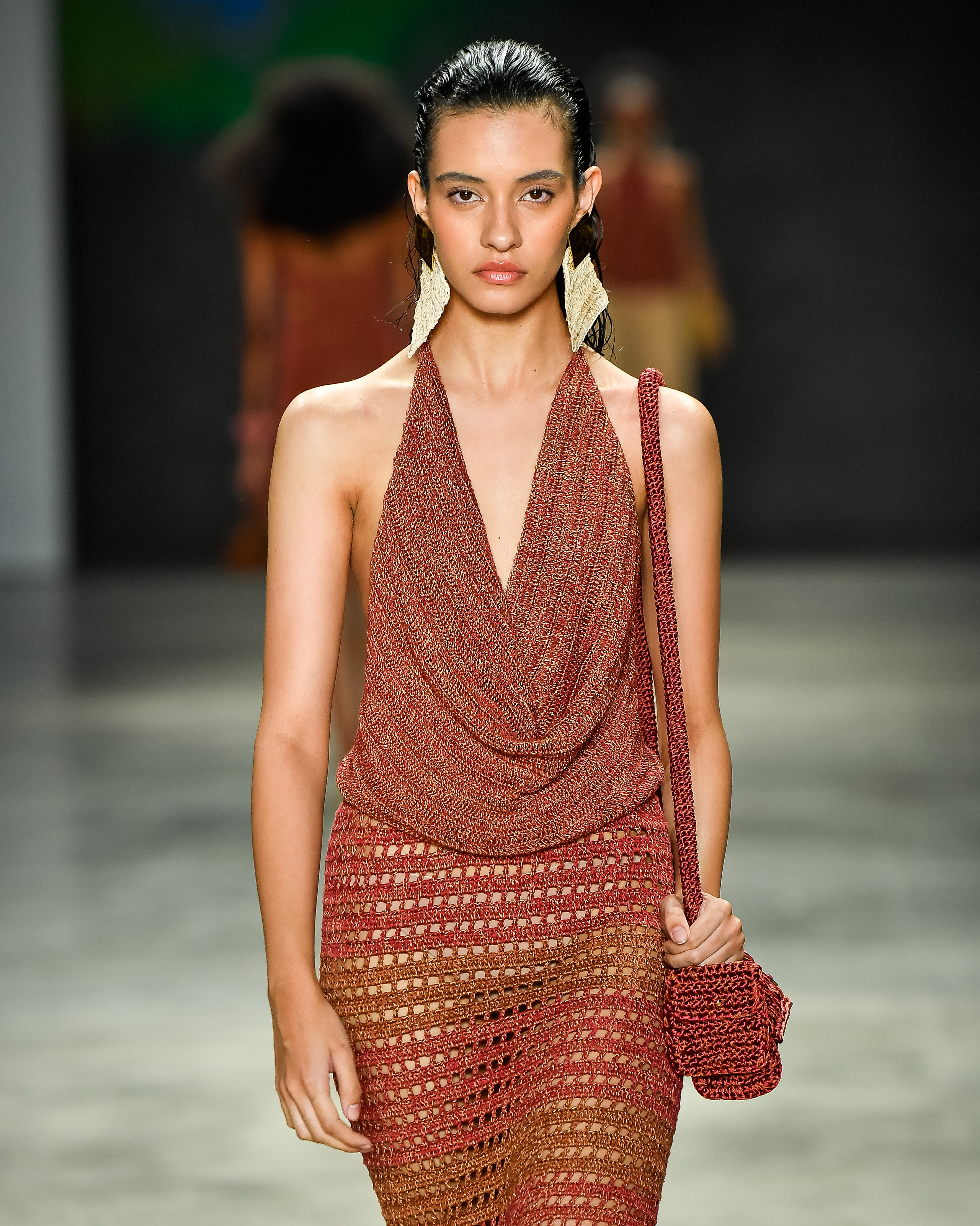 Foto do desfile da Catarina Mina