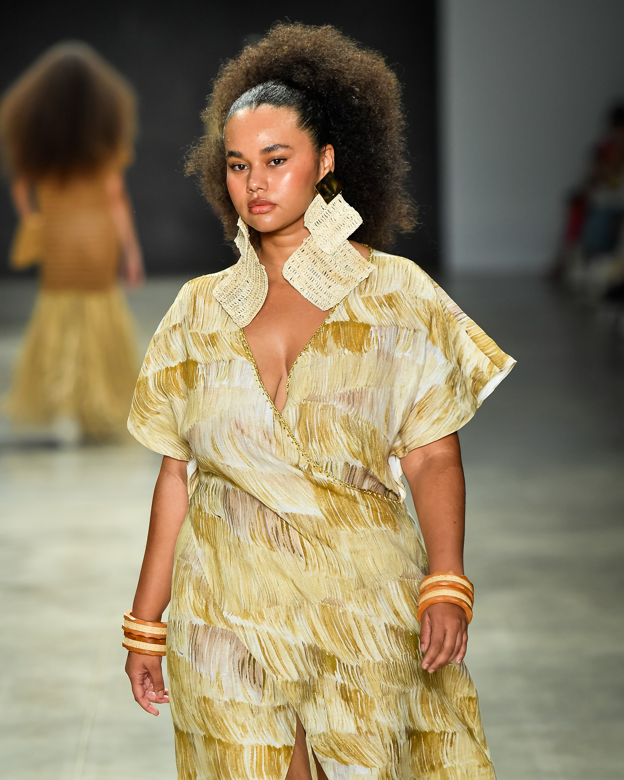 Foto do desfile da Catarina Mina