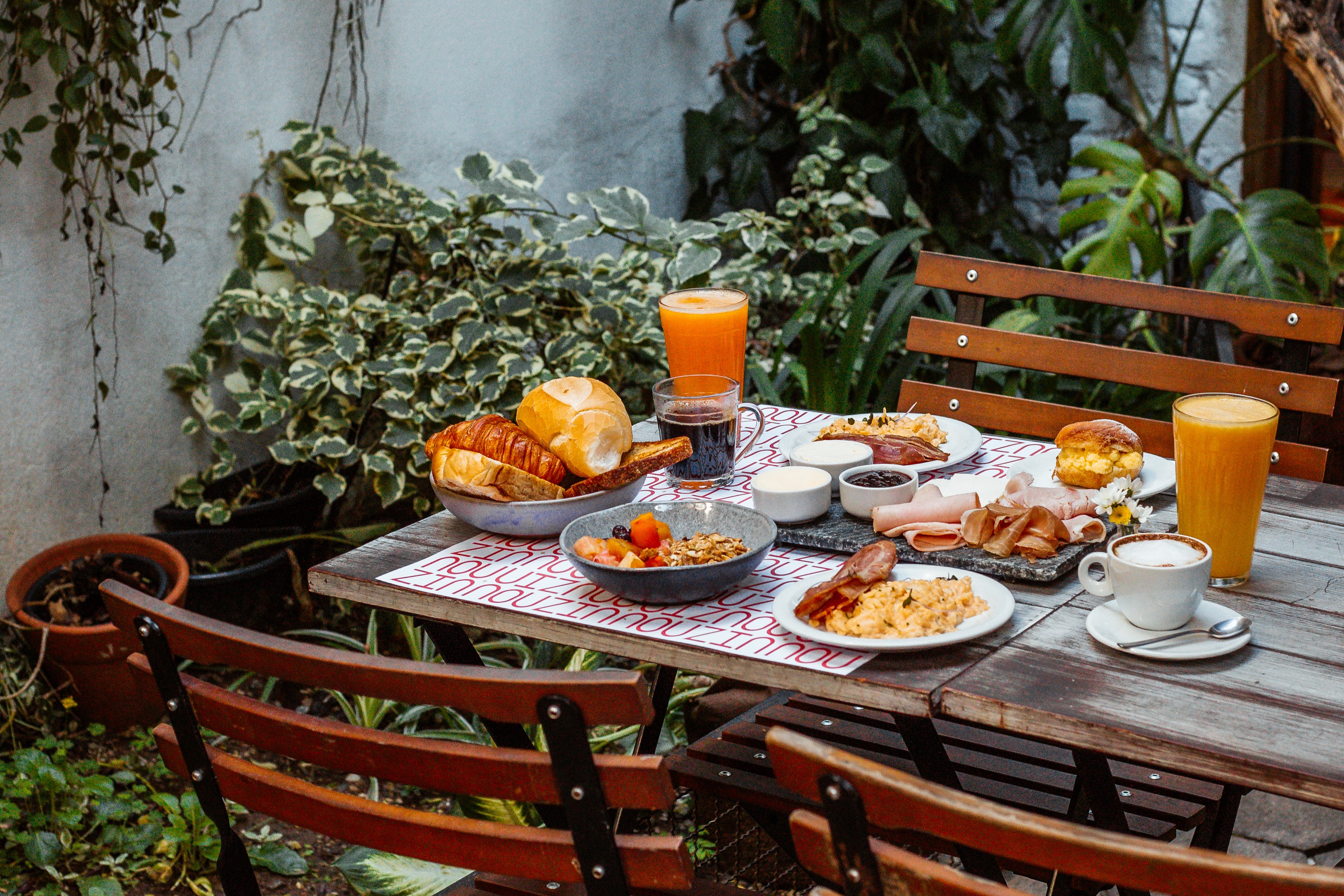 Lugares para tomar brunch ao ar livre em S&atilde;o Paulo