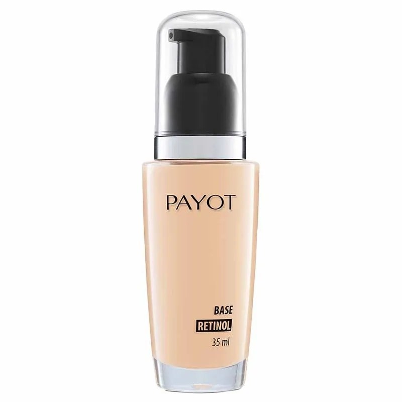 base-liquida-payot-retinol Foto de uma base líquida da Payot com retinol