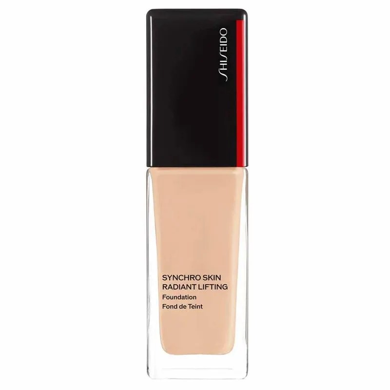 base-liquida-shiseido-synchro-skin-radiant-lifting-foundation-fps30 Foto de uma base líquida da Shiseido