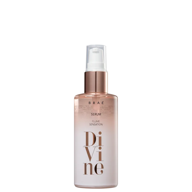 brae-divine-plume-sensation-serum-60ml Produto para cabelos ressecados e sem brilho