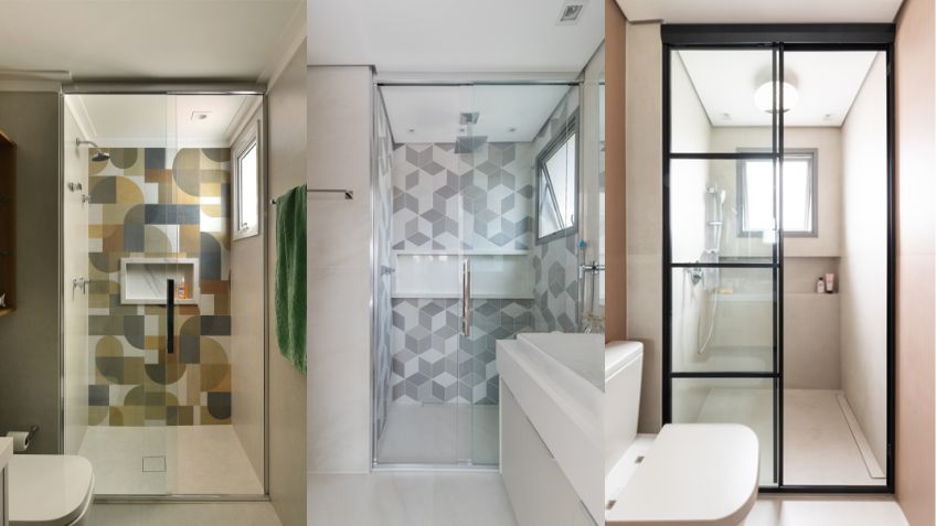 6 projetos de banheiros com box até o teto para se inspirar