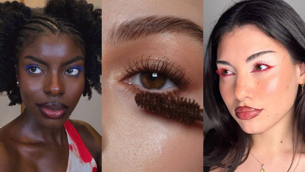 Rímel colorido: 5 tons que valorizam olhos castanhos