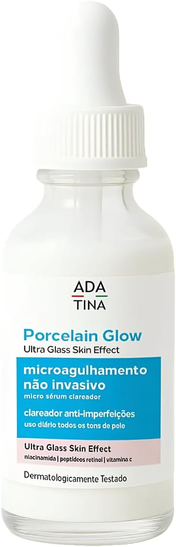 serum porcelain Clareamento visível com tom mais uniforme;, Firmeza e elasticidade visivelmente restauradas., Luminosidade intensa com o exclusivo efeito Ultra Glass Skin;, Redução de rugas, poros e sinais da idade;, Textura mais lisa e pele com aparência rejuvenescida;Clareamento visível com tom mais uniforme;, Firmeza e elasticidade visivelmente restauradas