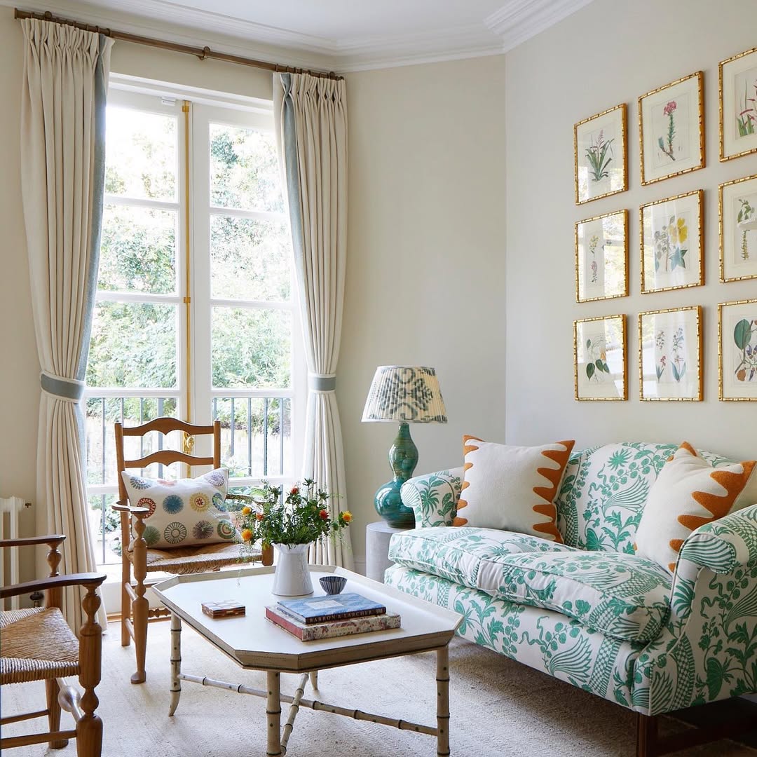 Inspirações de projetos com sofás estampados na decoração