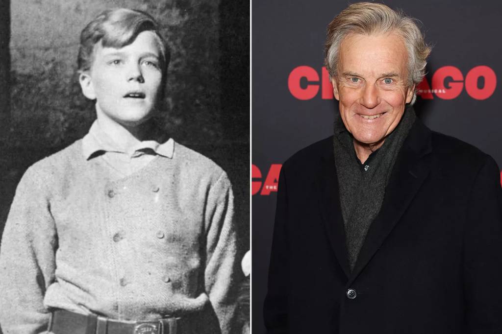 Nicholas Hammond em A Noviça Rebelde (1965); Nicholas Hammond na noite de estreia do musical Chicago no Capitol Theatre, em 13 de junho de 2024, em Sydney, Austrália.
