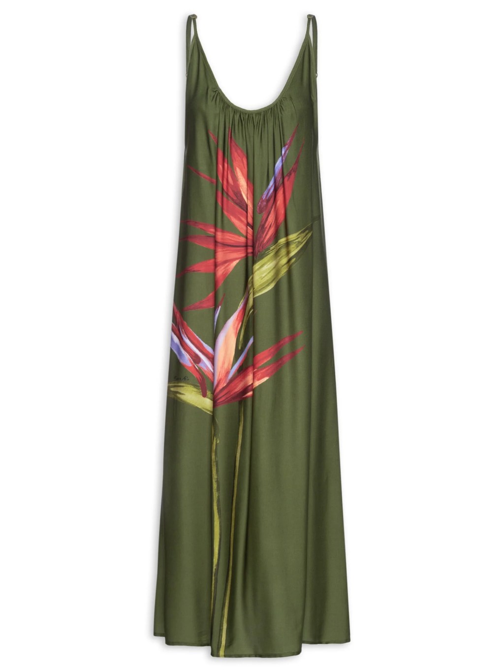 vestido-longo-verde-maxi Foto de um vestido verde