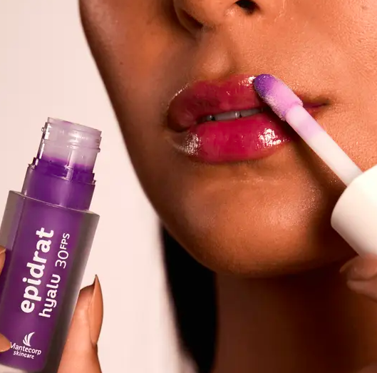 Epidrat Hyalu Lip Oil, de Mantecorp 