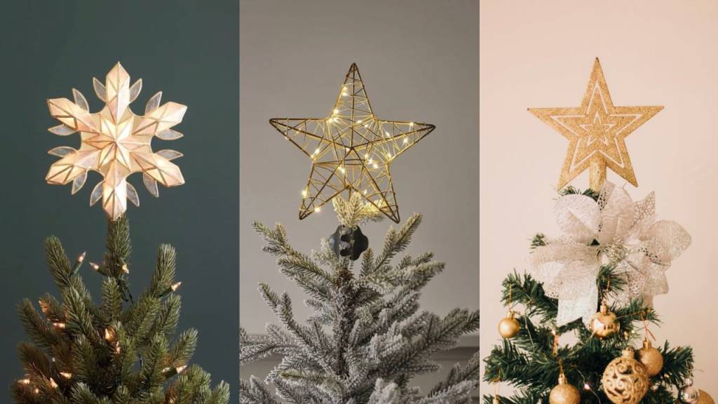 7 estrelas de Natal criativas para renovar sua árvore este ano