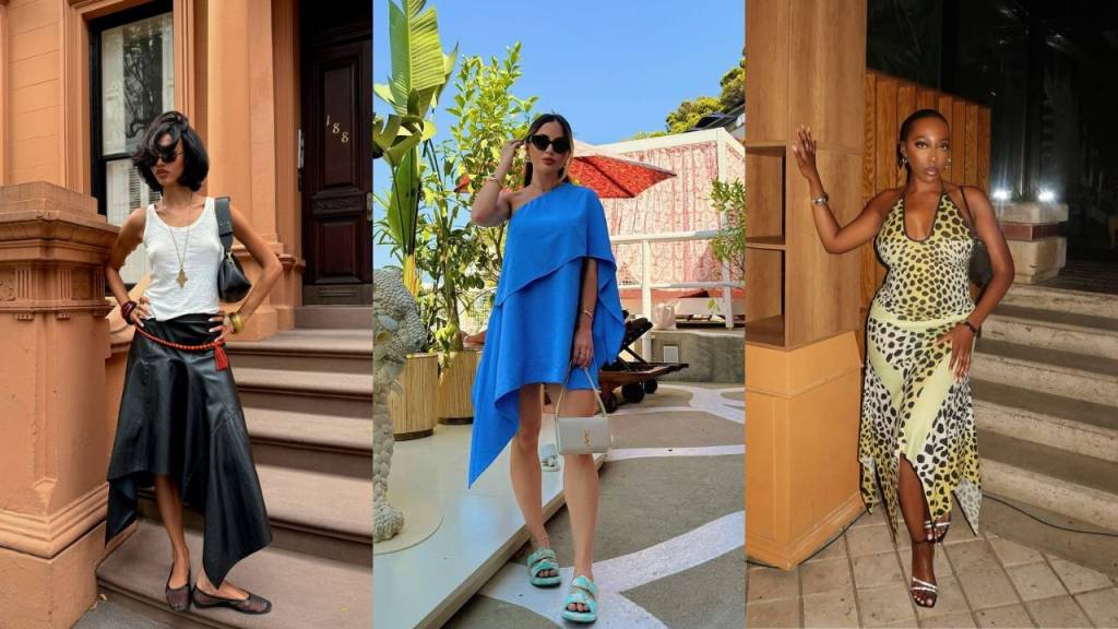 12 vestidos e saias assimétricos que alongam a silhueta e estão em alta