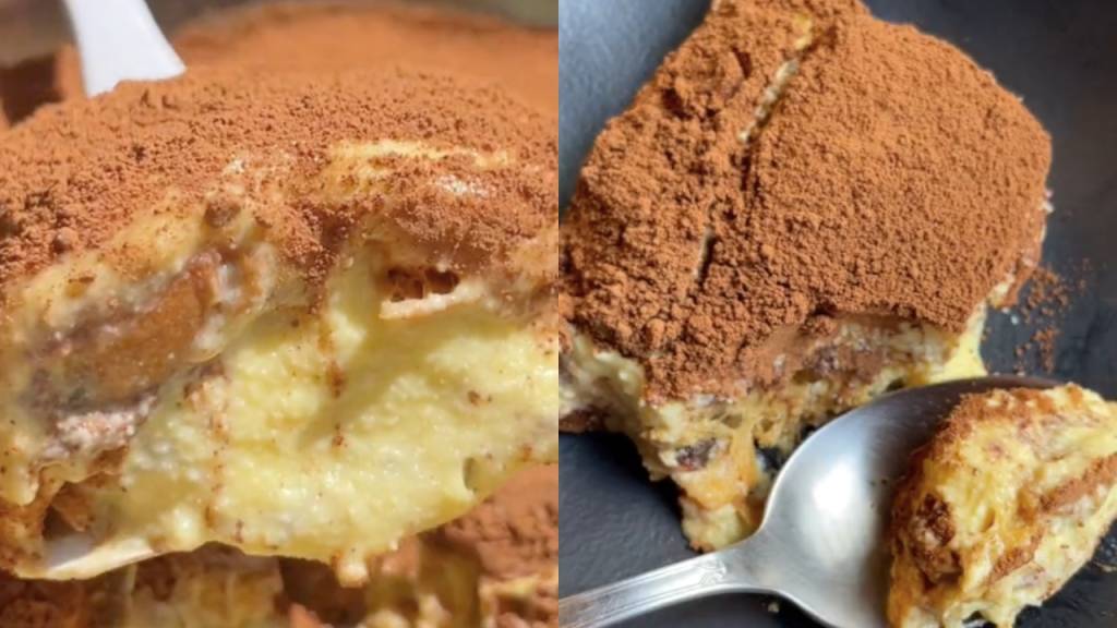 Tiramisu de panetone: a sobremesa fácil que vira estrela no Natal