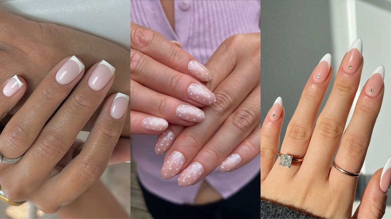 Unhas brancas delicadas para o Ano Novo 2026: inspirações elegantes e atemporais