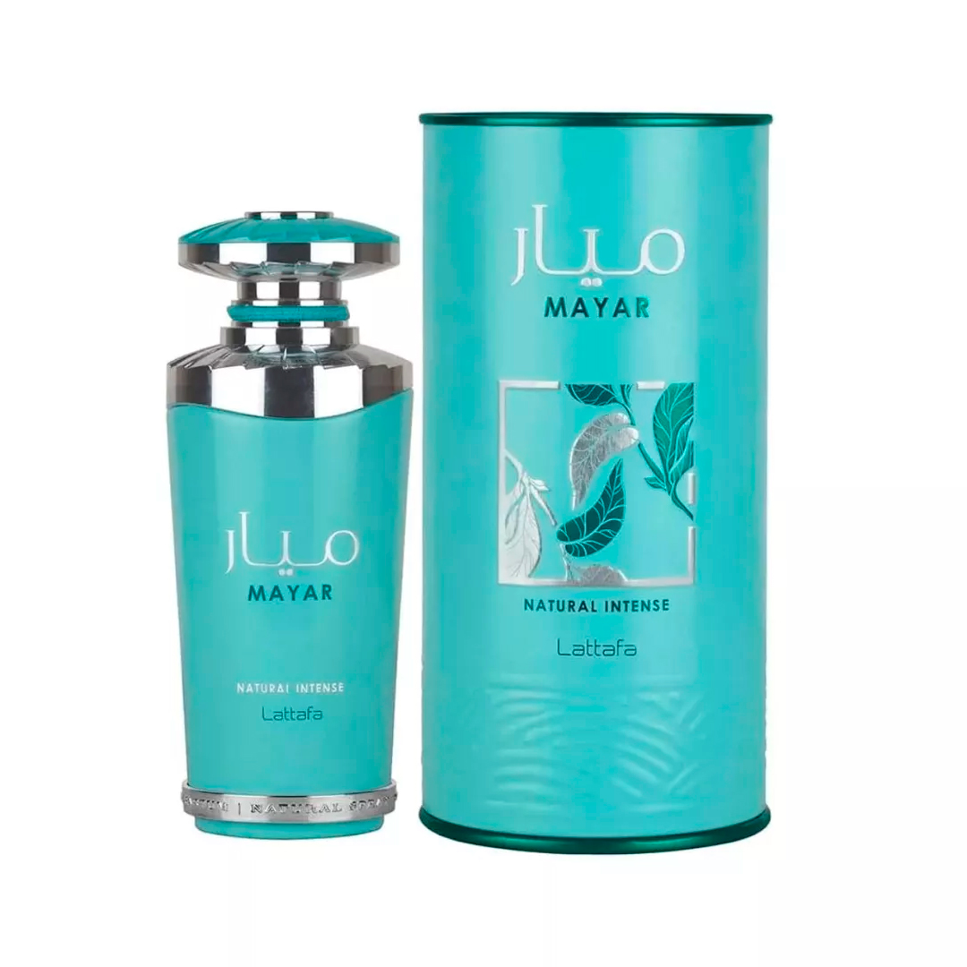 Perfume de embalagem árabe azul claro